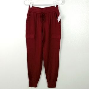 Ambrielle Sleepwear Joggers XS Cinnamon Brandy Pajama Pants Loungewear NWT